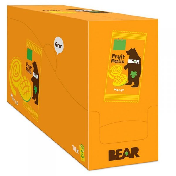 Rollsy owocowe - mango Bear 20g