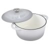 EMALIOWANY GARNEK ŻELIWNY 21cm KINGHOFF KH-1520