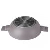 WOK TYTANOWY Z POKRYWĄ 30cm BERLINGER HAUS BH-8095 TAUPE