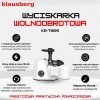 SOKOWIRÓWKA WYCISKARKA WOLNOOBROTOWA KLAUSBERG KB-7869