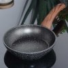 MINI PATELNIA GRANITOWA 16cm BLACK&WOOD 199058