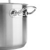 Garnek niski Kitchen Line z pokrywką 4,9 l śr. 240 x 110 h - Hendi 836026
