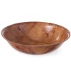 Miska drewniana kuchenna okrągła śr. 150mm wys. 38mm - Hendi 425701