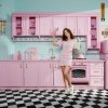 Syfon do bitej śmietany Pastelowy Różowy 0,5 L - Hendi 975886