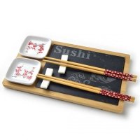 ZESTAW DO SERWOWANIA SUSHI DLA 2 OSÓB HTXD9852 