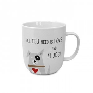 „Love and Dog” Kubek Porcelanowy 350 ml