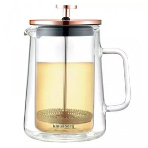 ZAPARZACZ TŁOKOWY DO KAWY/HERBATY TERMICZNY 600ml KLAUSBERG KB-7724