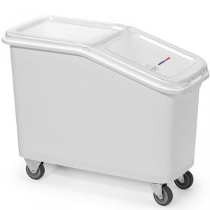 Wózek pojemnik gastronomiczny na produkty sypkie mąkę cukier ryż 62 l