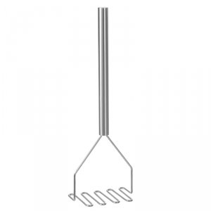 Ubijak tłuczek do ziemniaków puree profesjonalny ze stali nierdzewnej dł. 810mm - Hendi 693223