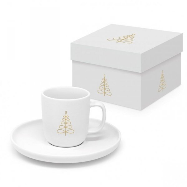 Nastrój Filiżanka Porcelanowa Espresso w Ozdobnym Pudełku 90 ml