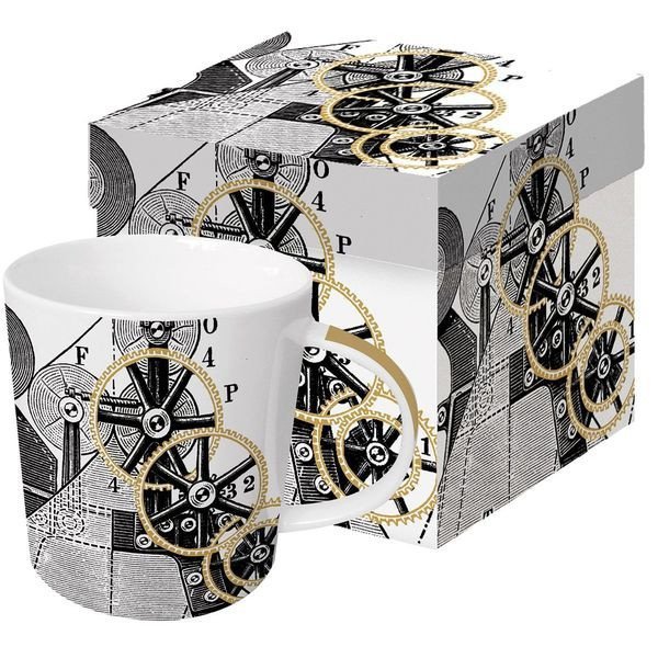 Zegary Kubek Porcelanowy w Ozdobnym Pudełku 350 ml