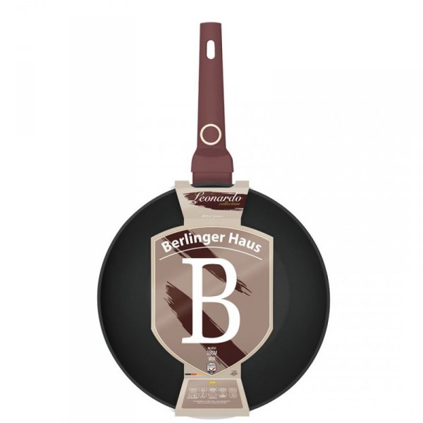 WOK TYTANOWY 28cm BERLINGER HAUS BH-8033 LEONARDO
