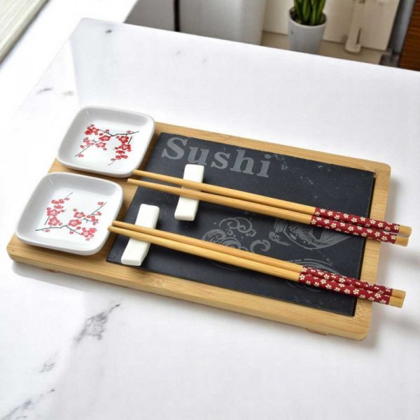 ZESTAW DO SERWOWANIA SUSHI DLA 2 OSÓB HTXD9852
