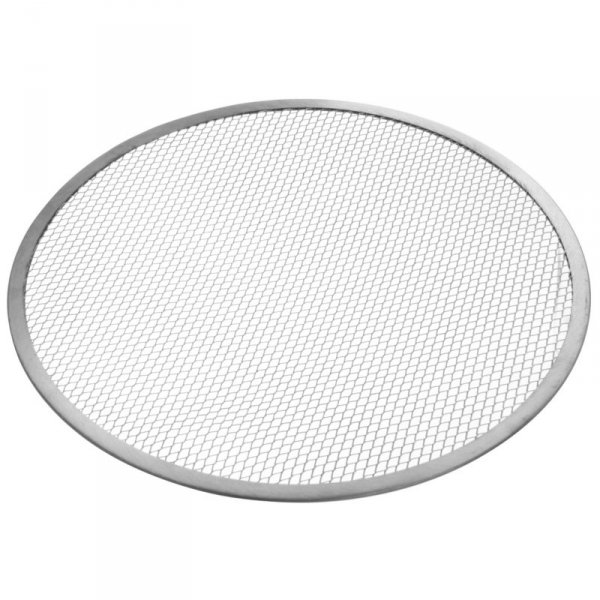Siatka kratka do pizzy aluminiowa okrągła śr. 38 cm - Hendi 617458