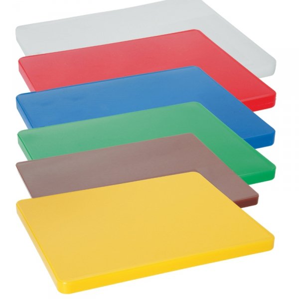 Deska do krojenia HACCP do nabiału 450x300mm biała - Hendi 825518