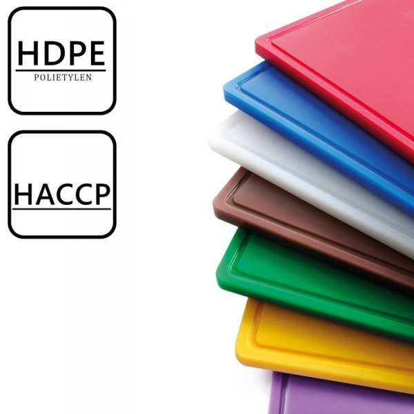 Deska do krojenia HACCP dla alergików GN 1/1 fioletowa - Hendi 826065