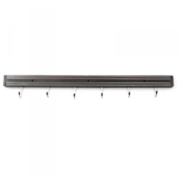Listwa magnetyczna na noże z haczykami dł. 600 mm - Hendi 820407