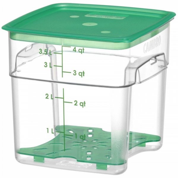 Pojemnik na żywność CamSquares Fresh Pro 3.8 l 191x191x183 mm