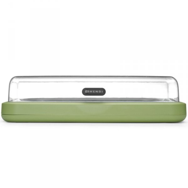 Witrynka ekspozycyjna z wkładem chłodzącym UNIQ GN 1/1 - zielona