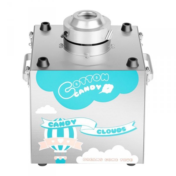 Maszyna do waty cukrowej LED 52 cm 1030W Royal Catering RCZK-1030-W