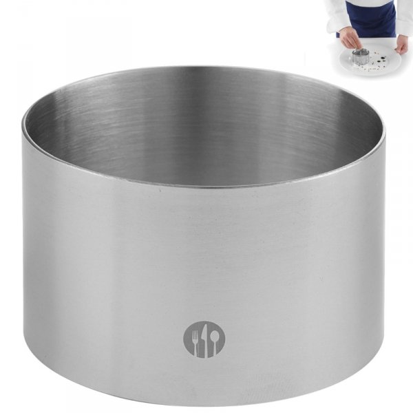 Pierścień kucharski cukierniczy okrągły do ciast potraw śr. 60mm Hendi 512135