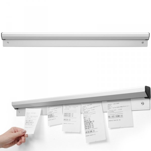 Listwa do bonowania bonów zamówień aluminium dł. 915mm - HENDI 513712