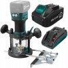 FREZARKA Górnowrzecionowa akumulatorowa AKU+ 18V 3,0Ah 6/8mm Vander