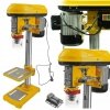 Wiertarka stołowa kolumnowa 1,5-16mm 12 prędkości 630W + imadło SMART365