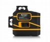 Laser niwelator krzyżowy 360° z Bluetooth i pilotem ZIELONY 40m SMART365