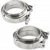 V-BAND Obejma 51 mm 2 Łącznik do rur wydechu + Flansze