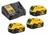 DEWALT Zestaw narzędzi DCD796 DCG405 DCF887 DCH273 DCS570 DCS335 3xDCB184