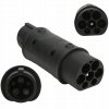 Adapter Ładowania EV Typ 2 EU do Typ 1 USA 32A 7.2KW 110V-250V AC