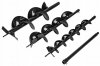 Wiertnica spalinowa do gleby 52cm3 przedłużka+3 świdry 100 150 200 SMART365