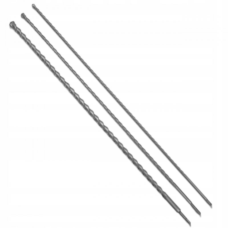 PARKSIDE Wiertło SDS-PLUS 1000 mm Zestaw 3 wierteł 12 / 16 / 24 mm