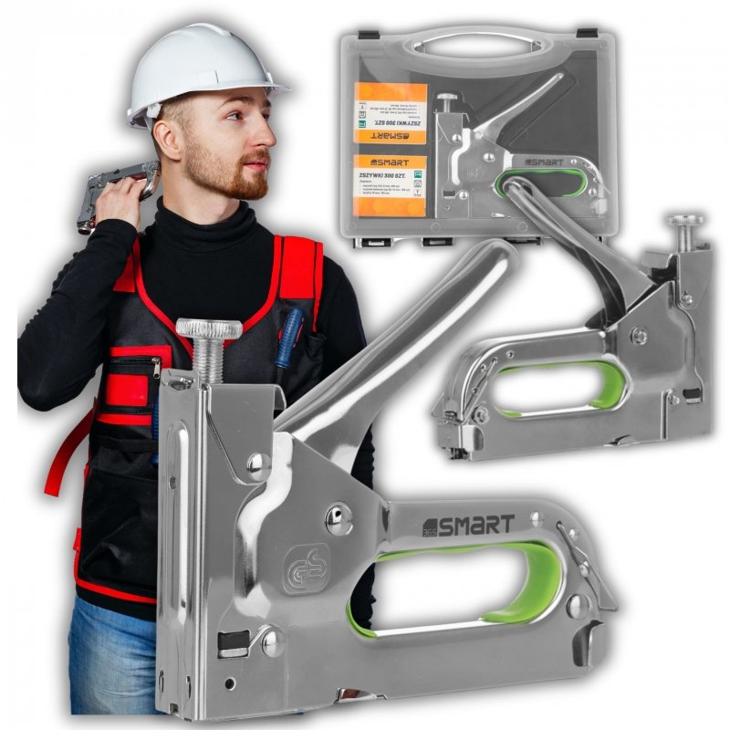 Taker Zszywacz ręczny LINIA 140 - 3w1 Zszywki - Kablowe - Sztyfty + 600PC