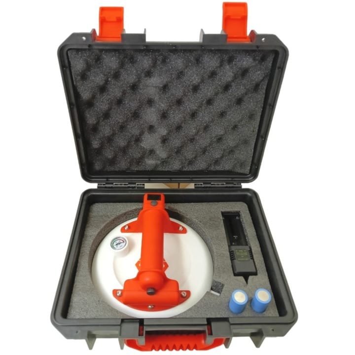 Automatyczna Przyssawka do Płytek z Manometrem 210mm - SILICONE WERTEC
