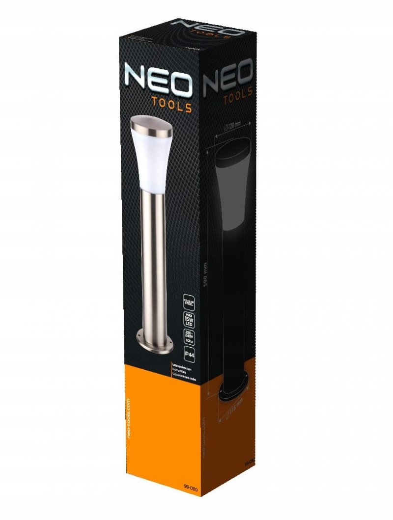 NEO 99-080 Lampa ogrodowa słupek 50cm
