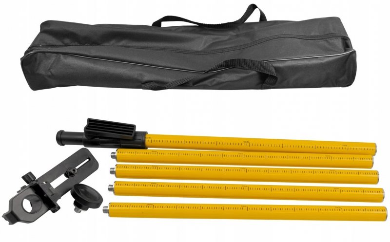 Tyczka rozporowa do lasera 3,3m+UCHWYT+TORBA SMART
