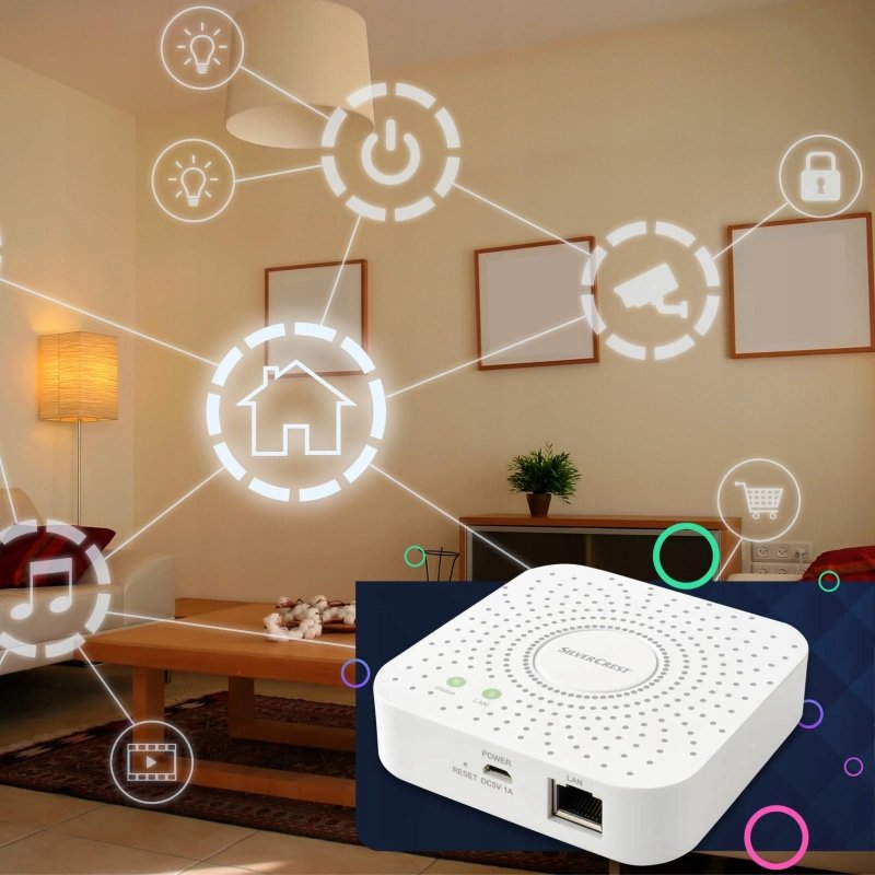 BRAMKA sieciowa Zigbee 3.0 Inteligentny Dom Centrala Sterująca TUYA SMART