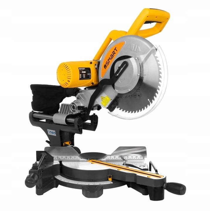 PIŁA PILARKA UKOŚNICA 305mm 2000W z posuwem + STÓŁ ROBOCZY SMART365