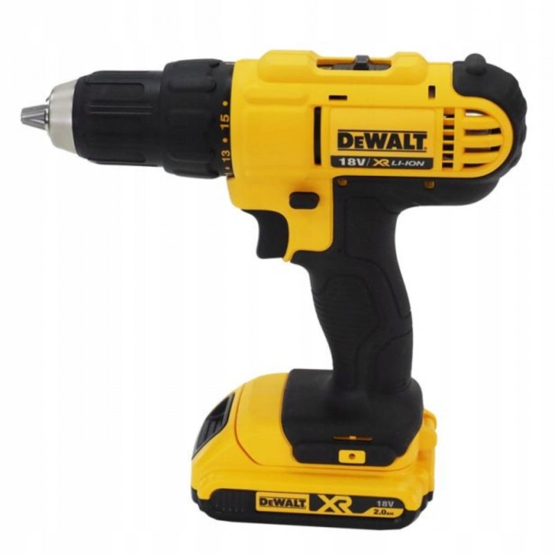 DeWalt wkrętarka akumulatorowa wiertarko-wkrętarka 18V 2x2,0Ah + walizka