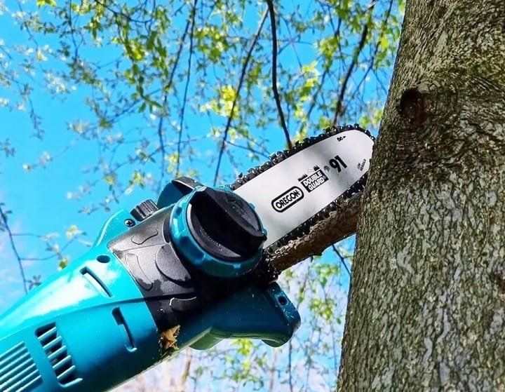 Piła na wysięgniku akumulatorowa 18V 4.0Ah VANDER
