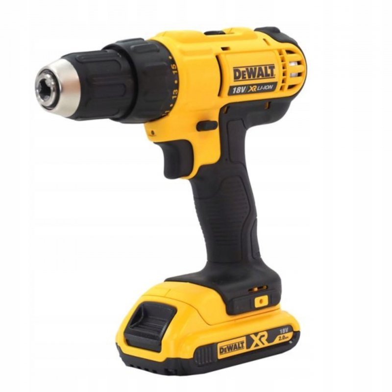 DeWalt Wkrętarka zakrętarka 18V + 2 akumulatory 2,0Ah + WALIZKA