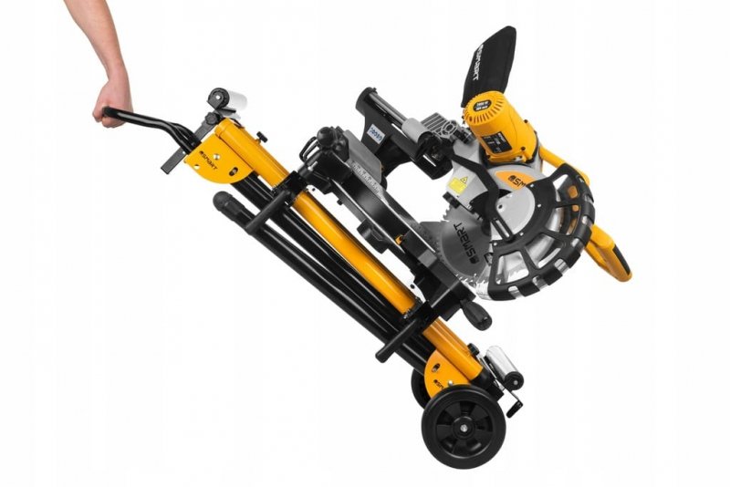 PIŁA PILARKA UKOŚNICA 305mm 2000W z posuwem + STÓŁ ROBOCZY SMART365