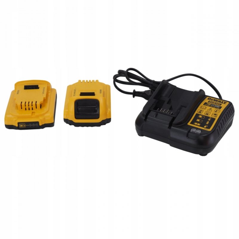 DeWalt Wkrętarka zakrętarka 18V + 2 akumulatory 2,0Ah + WALIZKA