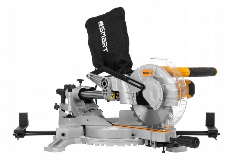 Piła ukośnica z posuwem 210mm 1500W LASER 2xTARCZA