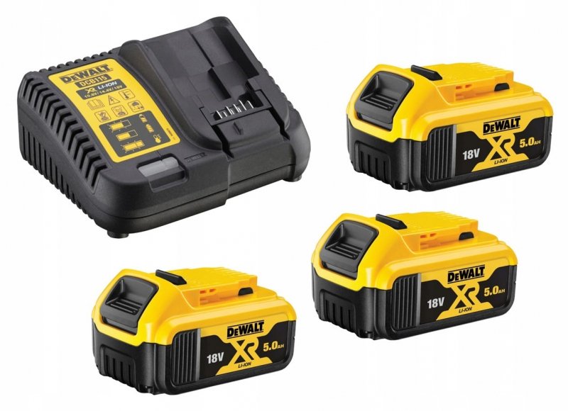 DEWALT Zestaw narzędzi DCD796 DCG405 DCF887 DCH273 DCS570 DCS335 3xDCB184
