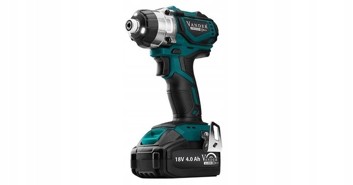 ZAKRĘTARKA UDAROWA akumulatorowa bezszczotkowa AKU+ 18V 3000RPM Vander