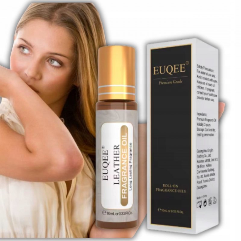 Olejek eteryczny zapachowy roll-on skórzany LEATHER 10ml Długotrwały Zapach