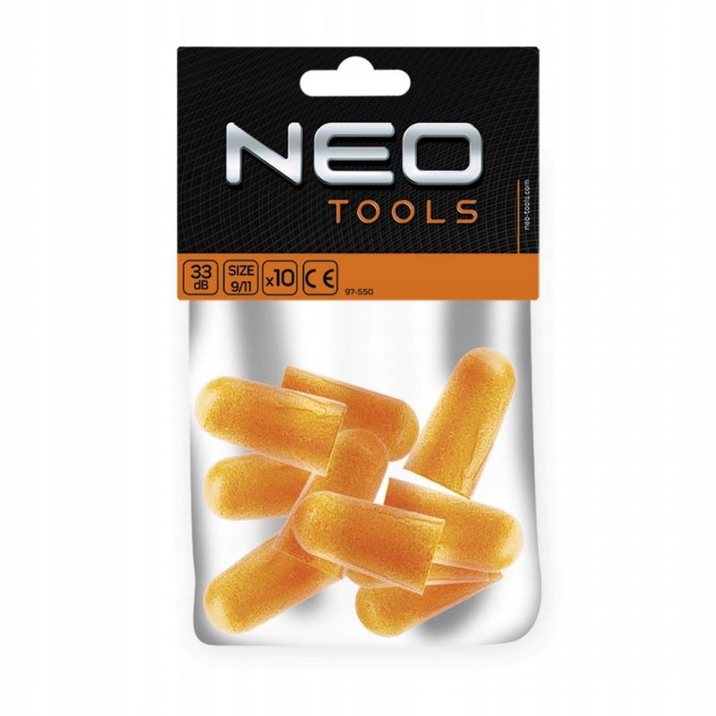 NEO 97-550 Wkładki przeciwhałasowe jednorazowe